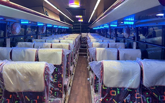 56 Seater 3x2 Bus