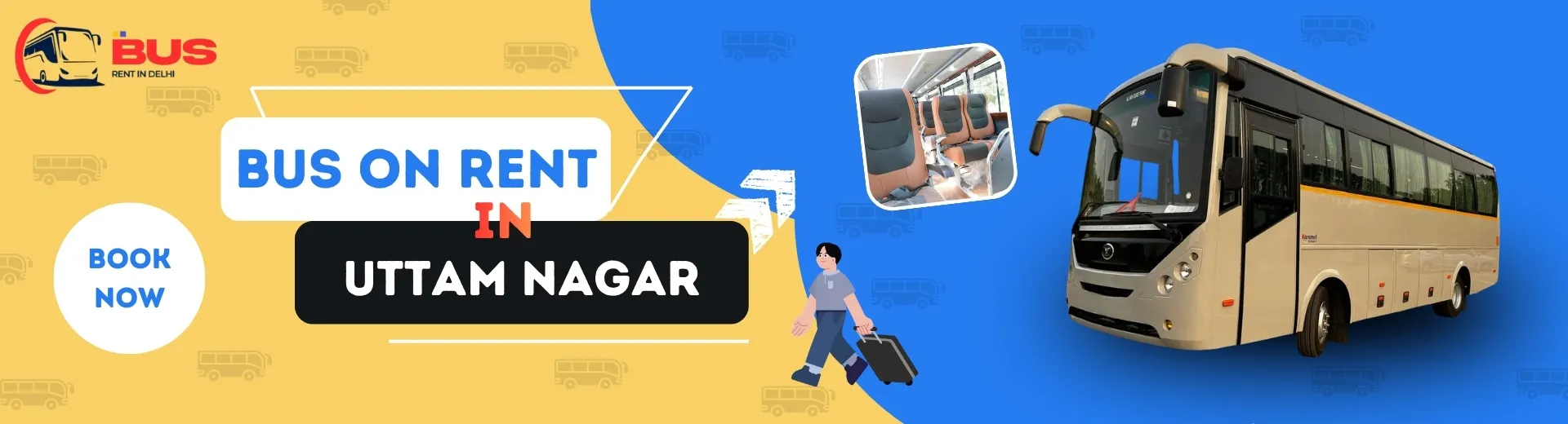 Bus Hire in uttam nagar