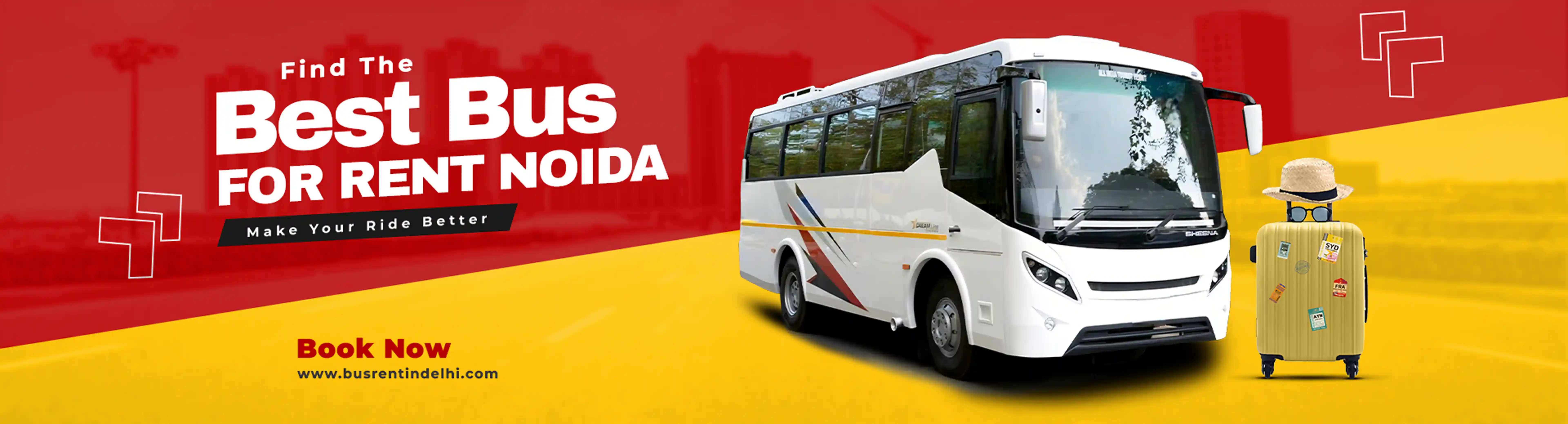 Bus Rental Service in Noida