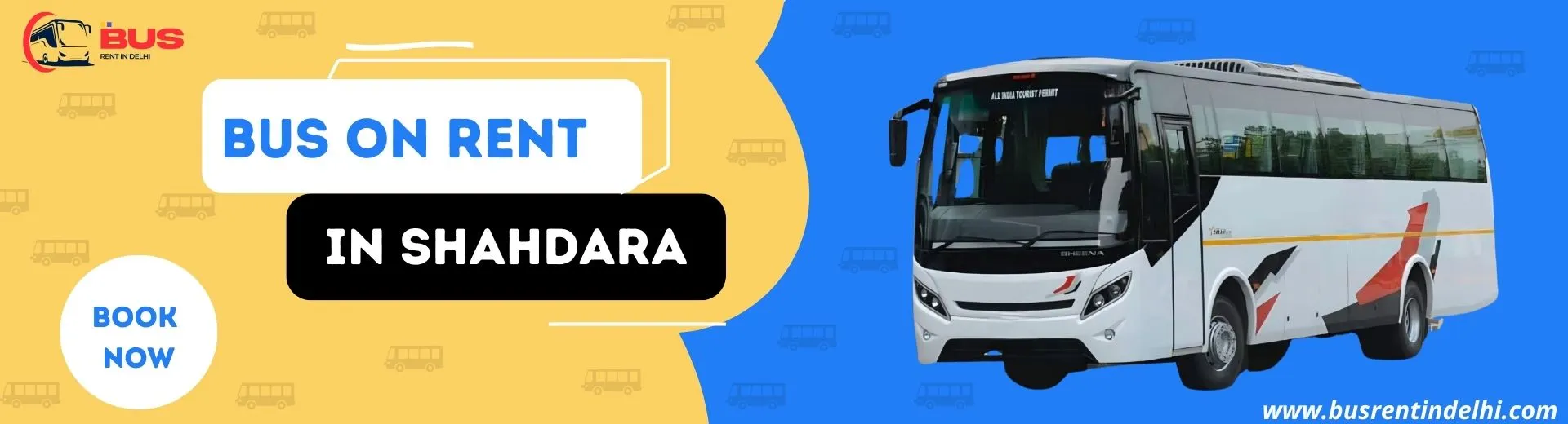 Bus on Rent in shahdara