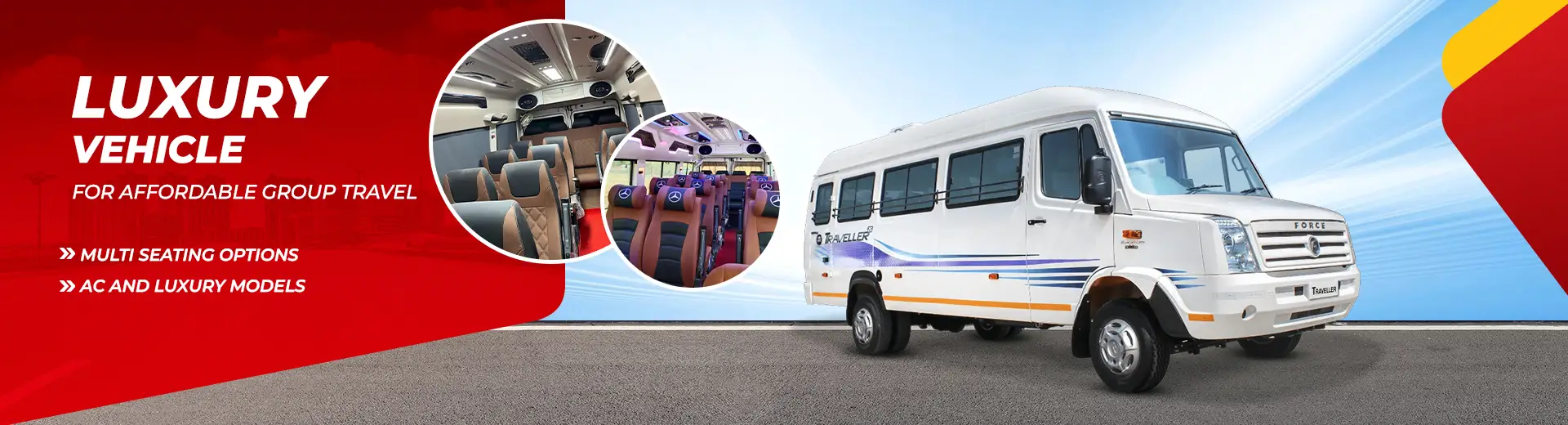 Tempo Traveller on Rent in Delhi
