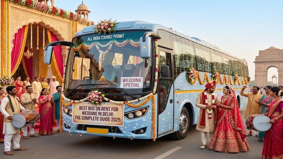 Bus on Rent For Wedding in Delhi