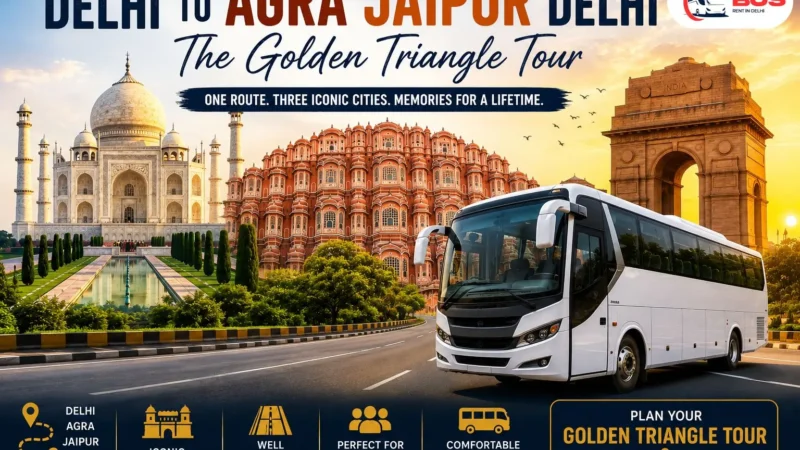 Delhi to Agra Jaipur Delhi Tour